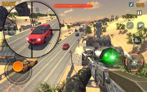 Sniper Shot Gun Shooting Games - Gameplay image of android game