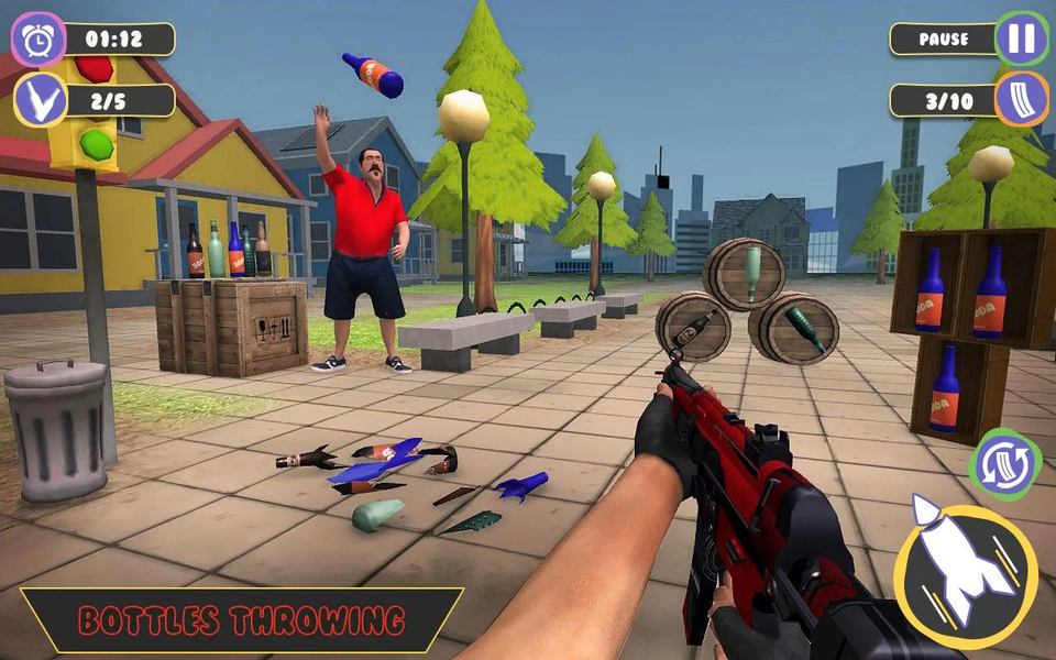 Flip & Shoot - Gameplay image of android game