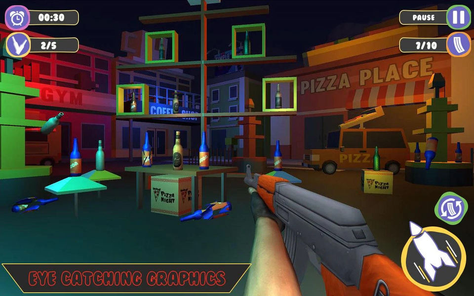 Flip & Shoot - Gameplay image of android game