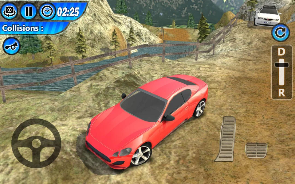 Advance Car Driving: Car Games - Gameplay image of android game