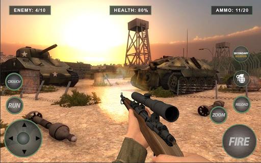 World War FPS Shooting Game - Gameplay image of android game