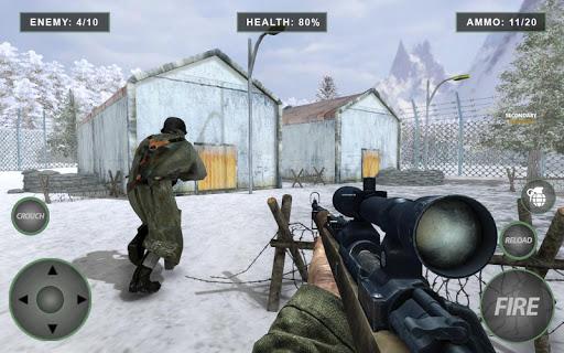 World War Sniper Hero - Gameplay image of android game