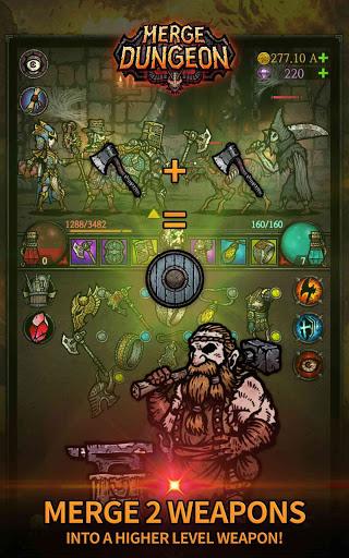 Merge Dungeon - Gameplay image of android game