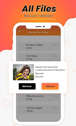 Recover Deleted Files - Image screenshot of android app