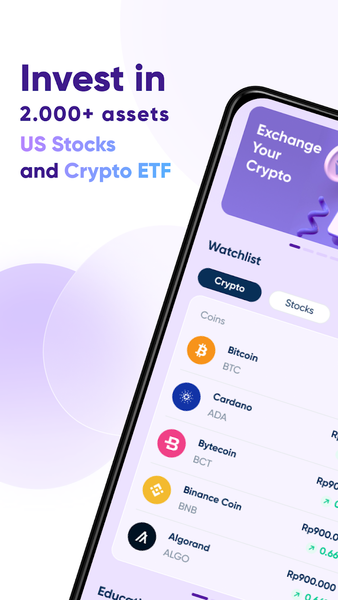 Nanovest-Bitcoin US Stock Gold - عکس برنامه موبایلی اندروید