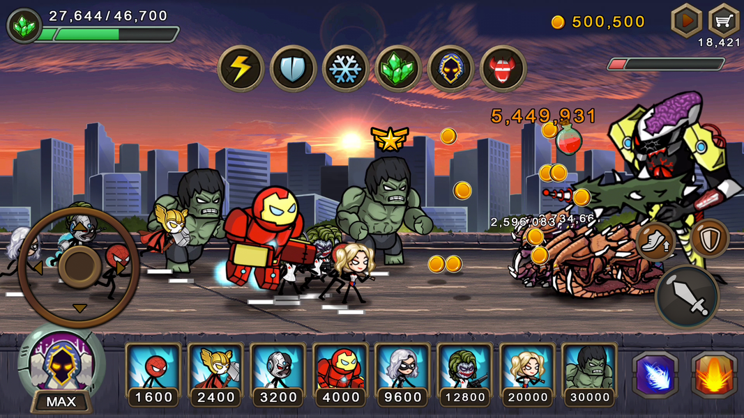 Defense Heroes 360 - Gameplay image of android game