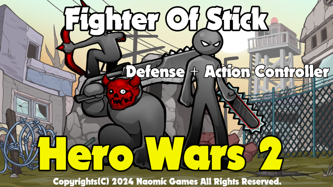 Hero Wars 2 Fighter Of Stick - Gameplay image of android game