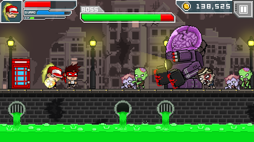 HERO-X: ZOMBIES! - Gameplay image of android game