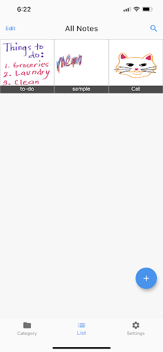 Handwritten Notepad - Image screenshot of android app