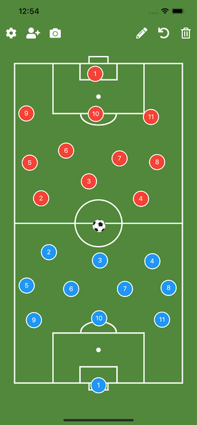 Soccer Tactic Board - عکس برنامه موبایلی اندروید