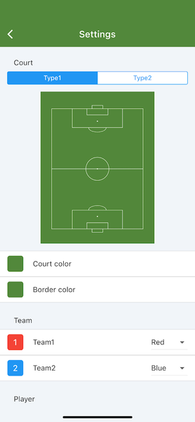 Soccer Tactic Board - Image screenshot of android app