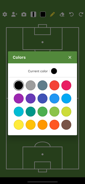 Soccer Tactic Board - Image screenshot of android app