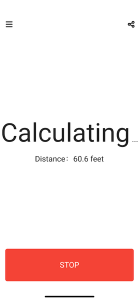 Simple Speed Gun - Image screenshot of android app