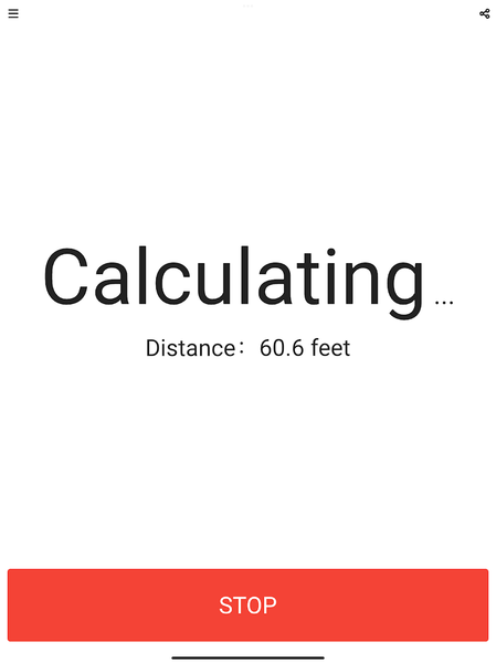 Simple Speed Gun - Image screenshot of android app
