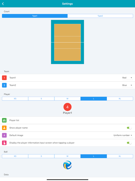 Volleyball Tactic Board - Image screenshot of android app