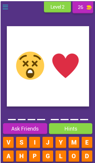 Teka Emoji - Gameplay image of android game