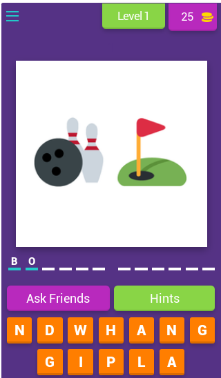 Teka Emoji - Gameplay image of android game