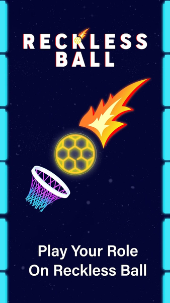 Reckless Ball - Gameplay image of android game