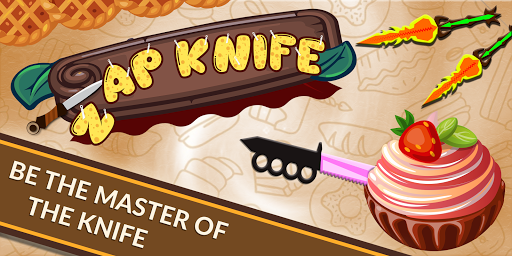 Zap knife: Knife Hit to target - Gameplay image of android game