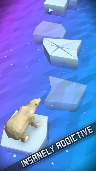 Polybear: Ice Escape - Gameplay image of android game