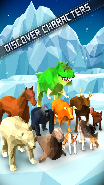 Polybear: Ice Escape - Gameplay image of android game