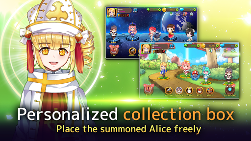 After ALICE - Pretty girl summoning, management - Image screenshot of android app