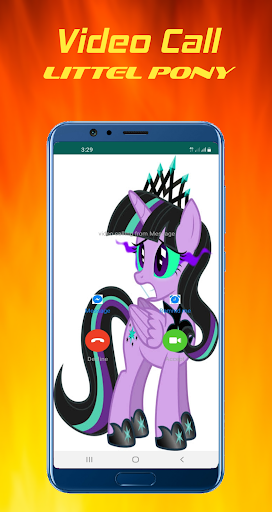 Call Little Pony Game Video Call Prank - عکس برنامه موبایلی اندروید