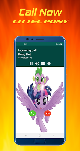 Call Little Pony Game Video Call Prank - عکس برنامه موبایلی اندروید