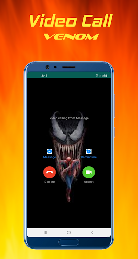 Call, Chat Venom Fake Video Call - عکس برنامه موبایلی اندروید