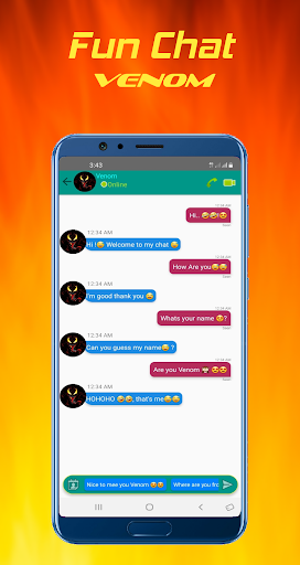 Call, Chat Venom Fake Video Call - Image screenshot of android app