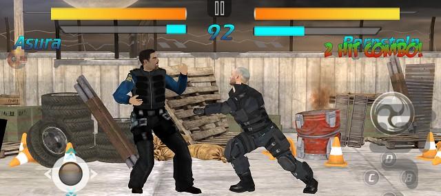 جنگجو تیکن - Gameplay image of android game
