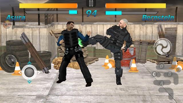 جنگجو تیکن - Gameplay image of android game