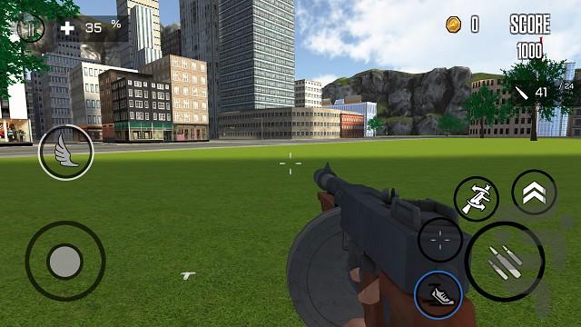 حمله به بیگانگان - Gameplay image of android game