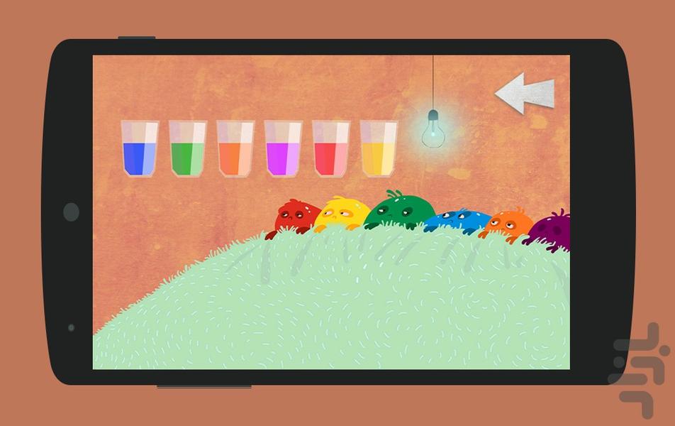 بهرنگ و غول رنگ‌ها - Gameplay image of android game