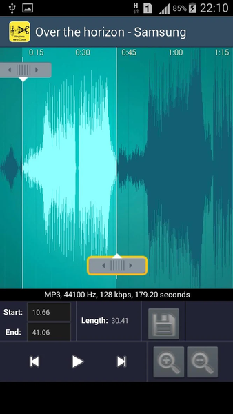 Ringtone MP3 Cutter - Image screenshot of android app