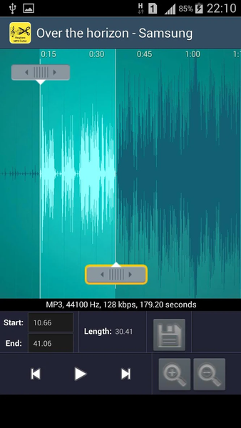Ringtone MP3 Cutter - Image screenshot of android app