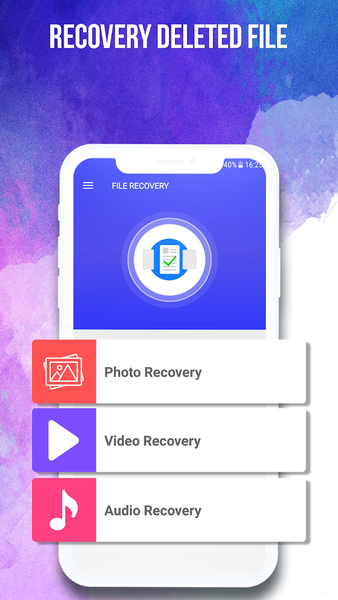 Recover Lost Files and Photos - Image screenshot of android app