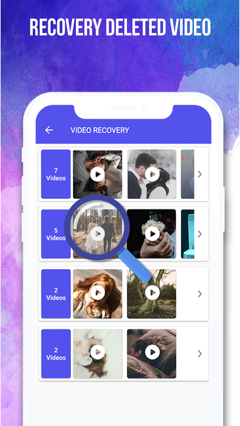 Recover Lost Files and Photos - Image screenshot of android app