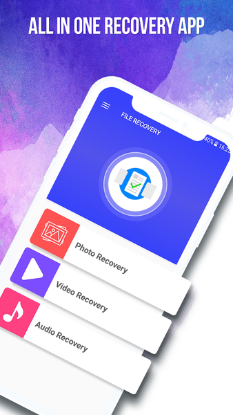 Recover Lost Files and Photos - Image screenshot of android app