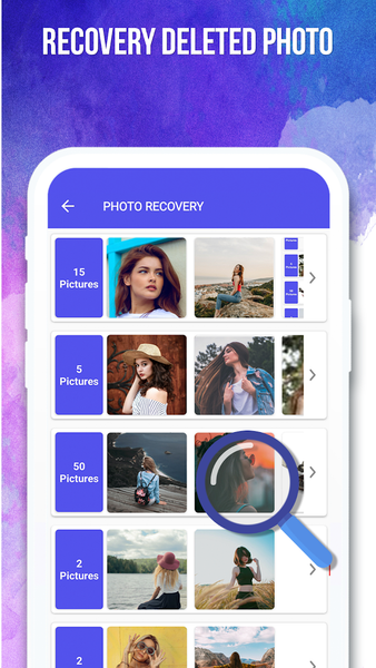 Recover Lost Files and Photos - Image screenshot of android app