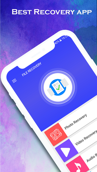 Recover Lost Files and Photos - Image screenshot of android app