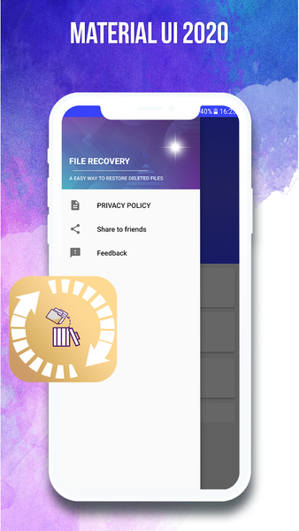 Recover Lost Files and Photos - Image screenshot of android app