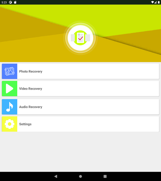 Recover Lost Files and Photos - Image screenshot of android app