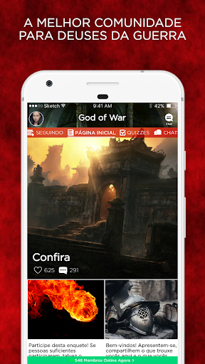 Olimpo Amino para God of War em Português - Image screenshot of android app