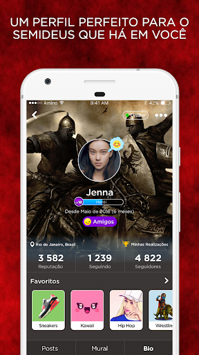 Olimpo Amino para God of War em Português - Image screenshot of android app