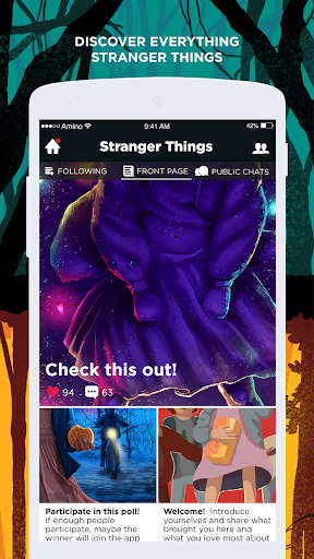 Stranger Things Amino - عکس برنامه موبایلی اندروید