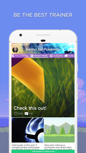 Poké Amino for Pokémon Fans - Image screenshot of android app