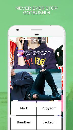 iGOT7 Amino for GOT7 Ahgases - Image screenshot of android app