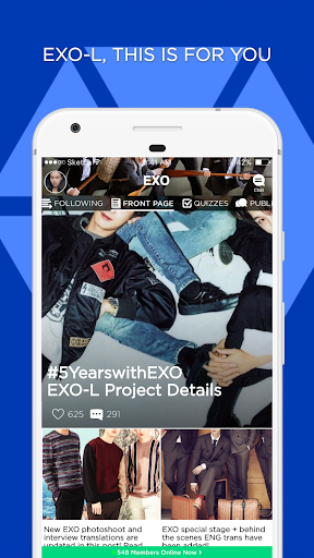 EXO-L Amino for EXO Fans - عکس برنامه موبایلی اندروید