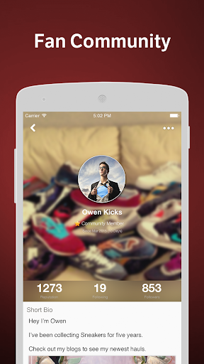 Sneakerheads Amino for Sneaker Collectors - Image screenshot of android app